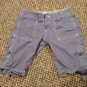 Aventura Arden shorts size 4 blue /purple